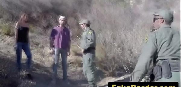  Pretty teen pleasing border guard cock outdoorsth-great-deliberation-72p-1